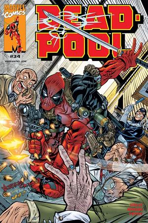 Deadpool #34 cover