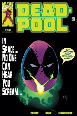 Deadpool #40  cover