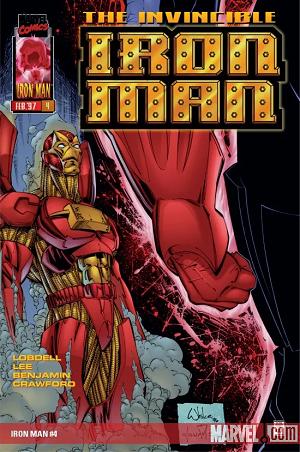 Iron Man #4 cover