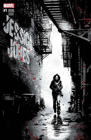 Jessica Jones #1 Aja Variant cover