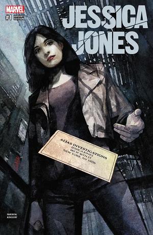 Jessica Jones #1 Maleev Variant cover