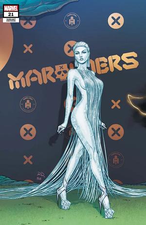 Marauders #21 Russell Dauterman Connecting Variant cover