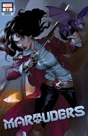 Marauders #22 Gerald Parel Variant cover