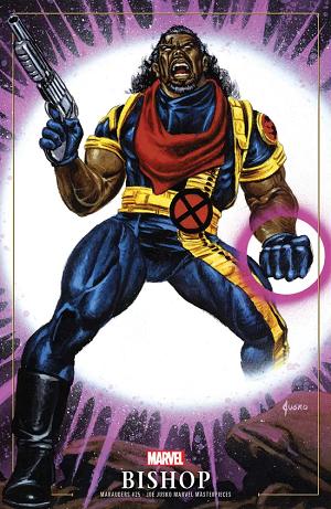 Marauders #25 Joe Jusko 'Marvel Masterpieces Variant B Bishop' cover