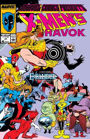 Marvel Comics Presents #31 cover