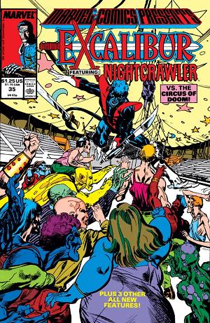 Marvel Comics Presents #35 cover