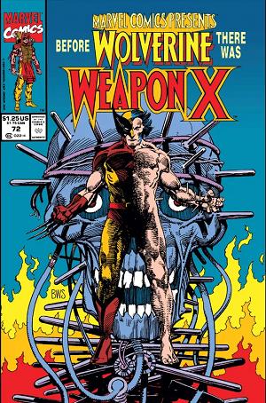 Marvel Comics Presents #72 cover
