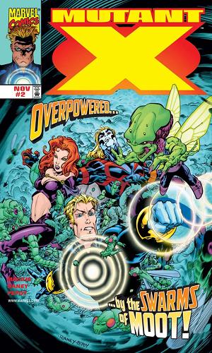 Mutant X #2  cover