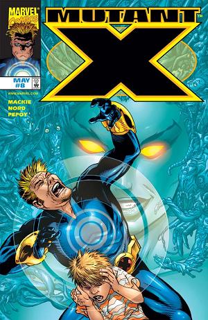 Mutant X #8  cover