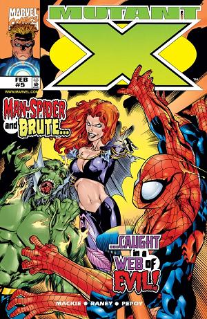Mutant X #5  cover