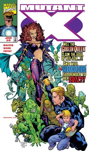 Mutant X #4  cover