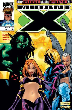 Mutant X #7  cover