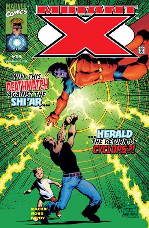 Mutant X #14 cover
