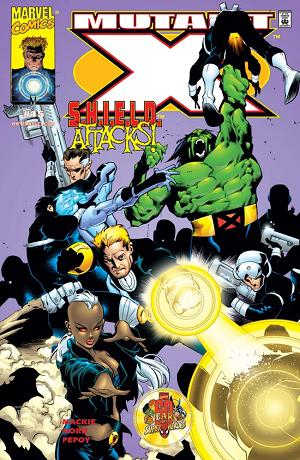 Mutant X #15 cover