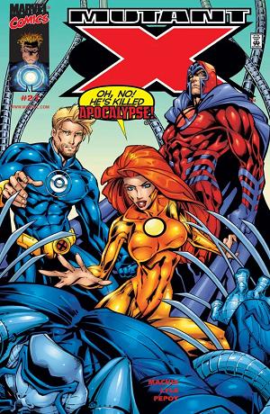 Mutant X #21 cover