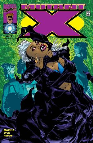 Mutant X #27 cover