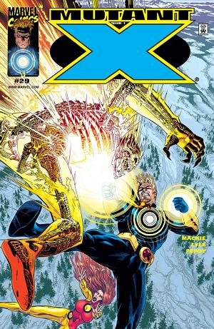 Mutant X #29 cover