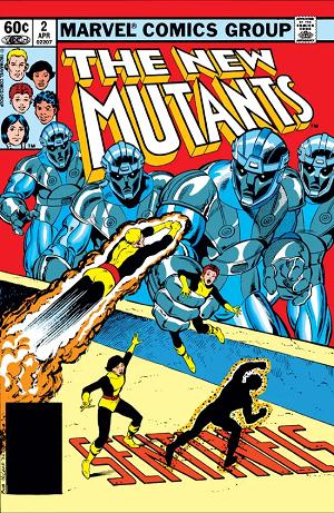 New Mutants #2  cover