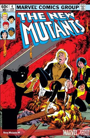 New Mutants #4  cover