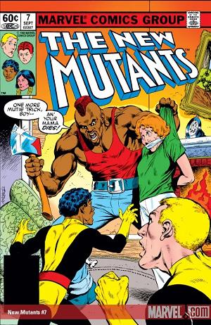 New Mutants #7  cover