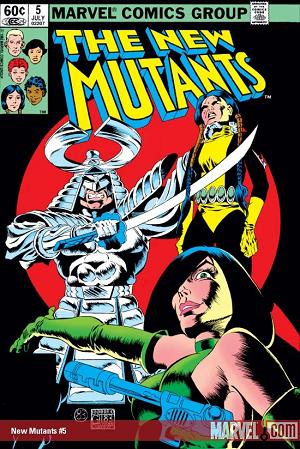 New Mutants #5  cover