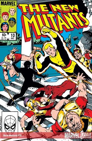 New Mutants #10  cover
