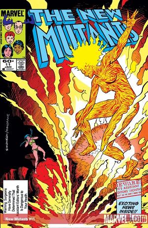 New Mutants #11  cover