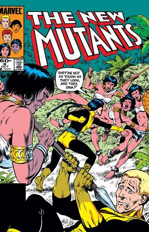 New Mutants #8  cover