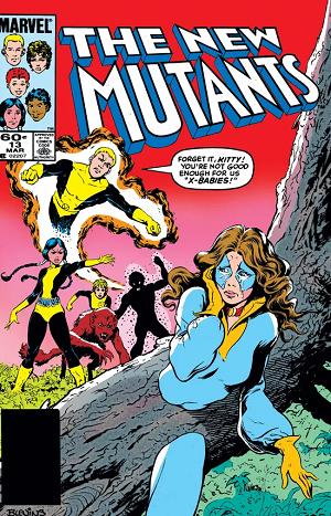 New Mutants #13  cover