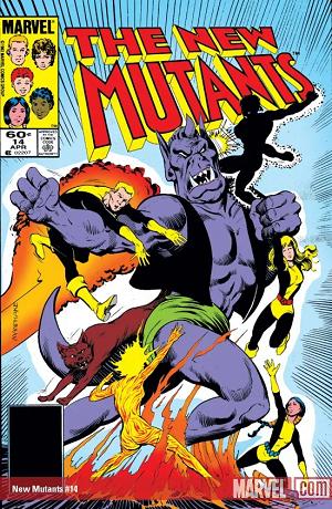 New Mutants #14  cover