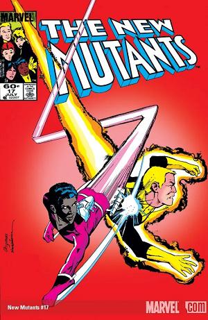 New Mutants #17  cover