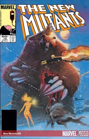 New Mutants #19  cover