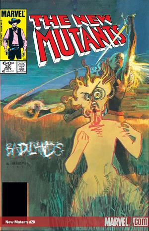 New Mutants #20  cover