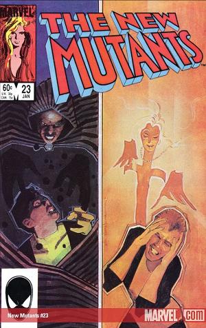 New Mutants #23  cover