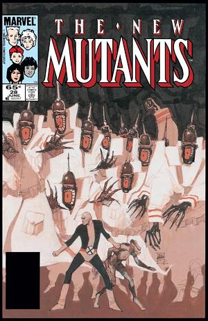 New Mutants #28  cover