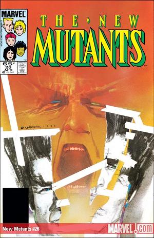 New Mutants #26  cover