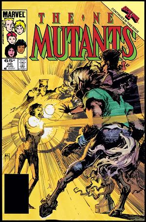 New Mutants #30  cover