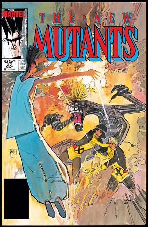 New Mutants #27  cover