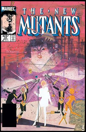 New Mutants #31  cover