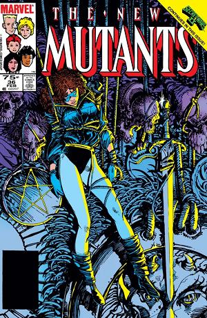 New Mutants #36  cover
