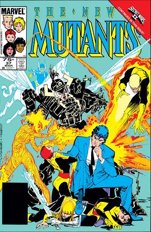 New Mutants #37  cover