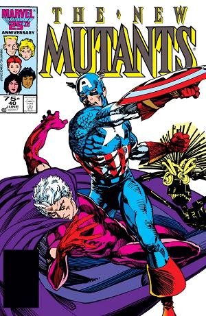 New Mutants #40  cover