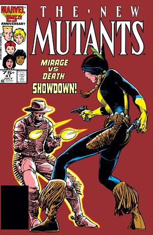New Mutants #41  cover