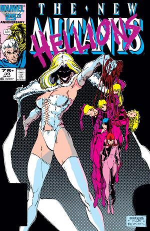 New Mutants #39  cover
