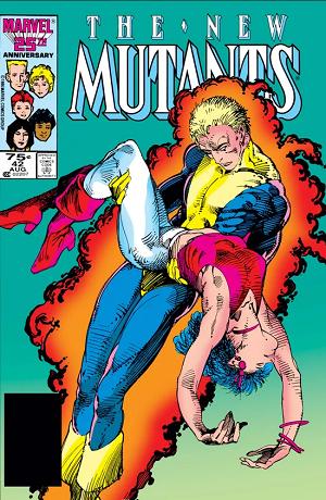 New Mutants #42  cover