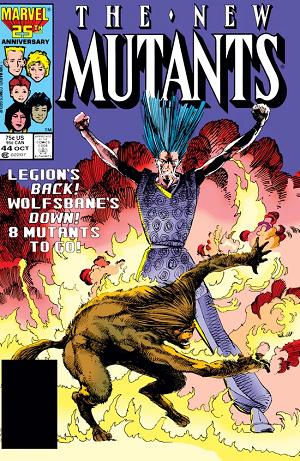 New Mutants #44  cover