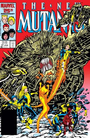 New Mutants #47  cover