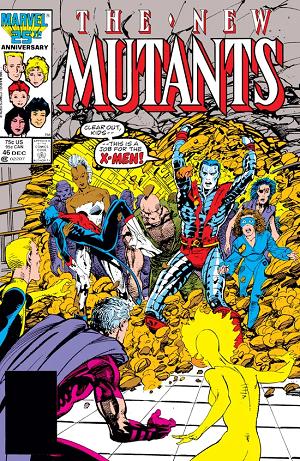 New Mutants #46  cover