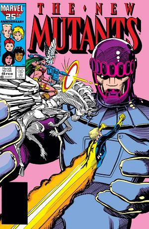 New Mutants #48  cover
