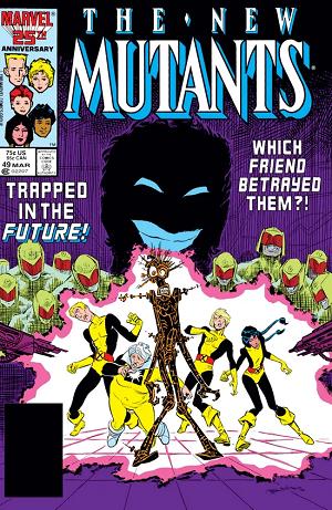 New Mutants #49  cover